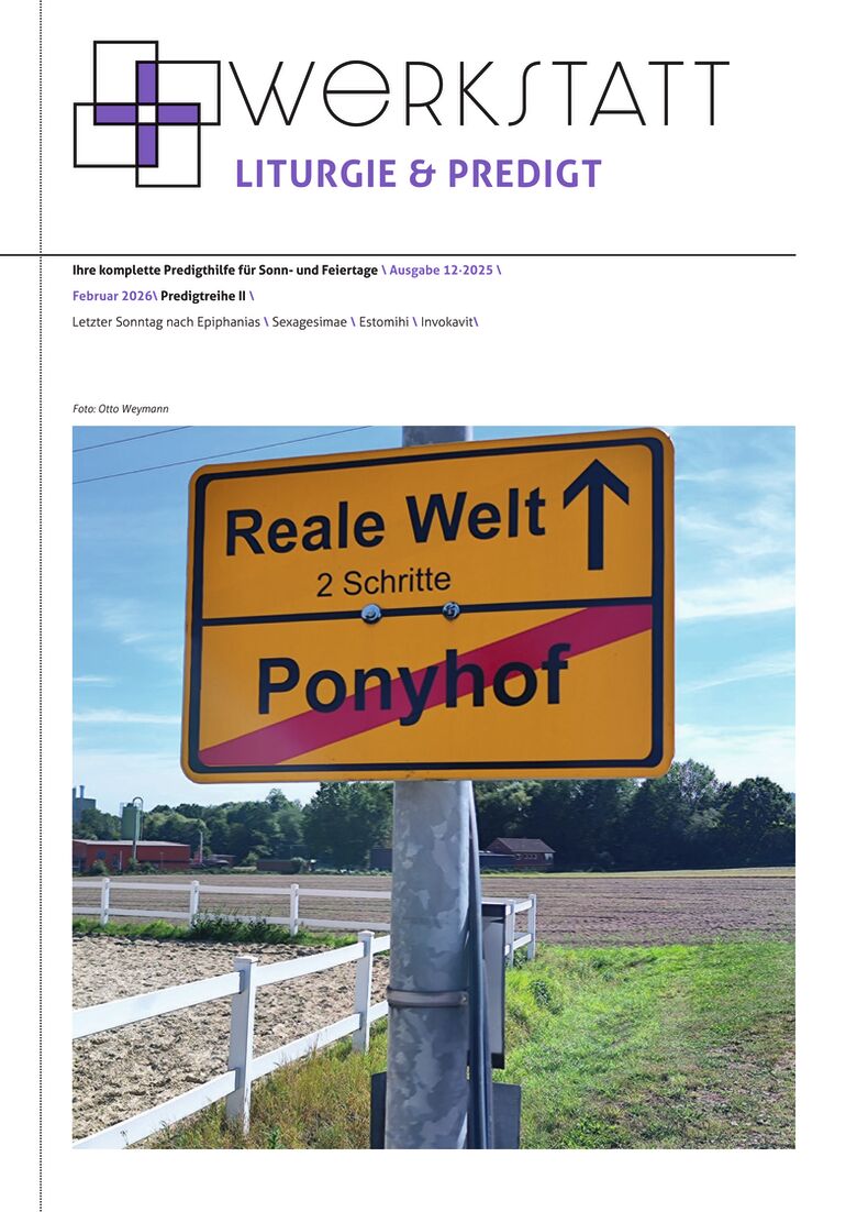 Werkstatt Liturgie + Predigt