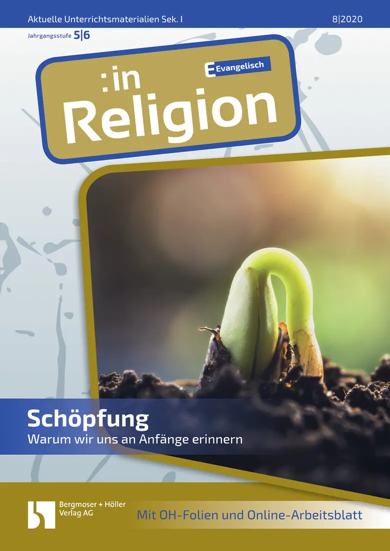 Schöpfung - MEIN FACH - Religion Sek I