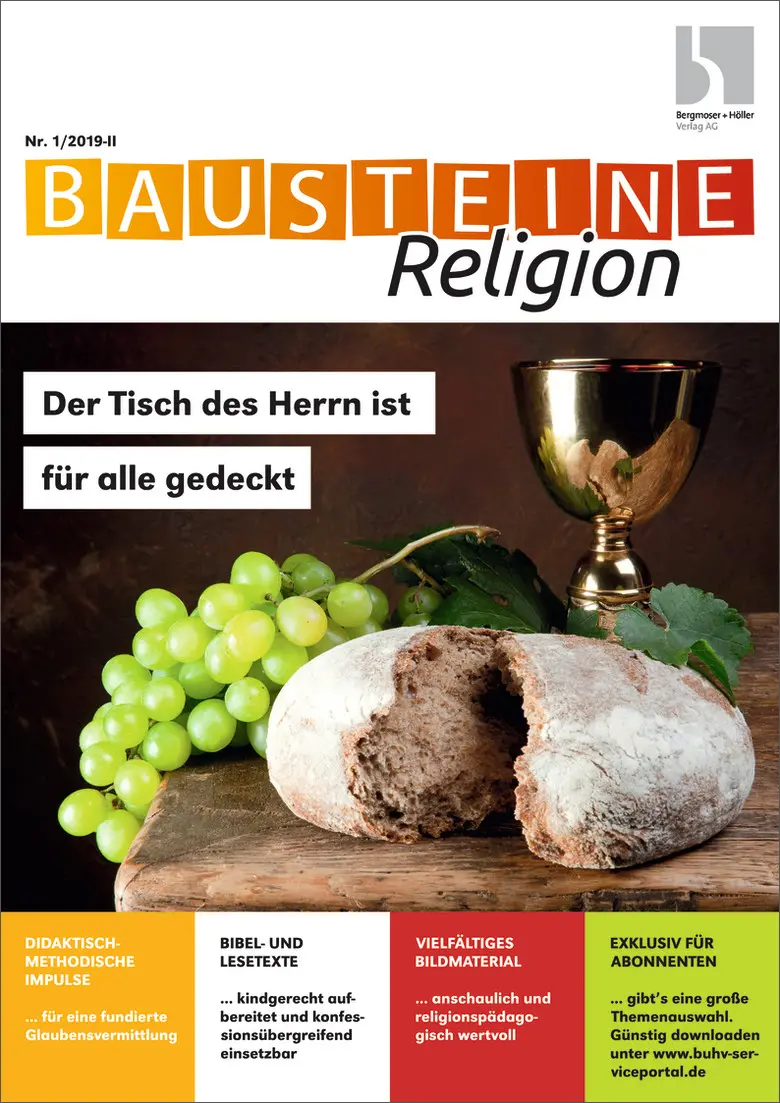 Der Tisch des Herrn ist für alle gedeckt - Bausteine Religion