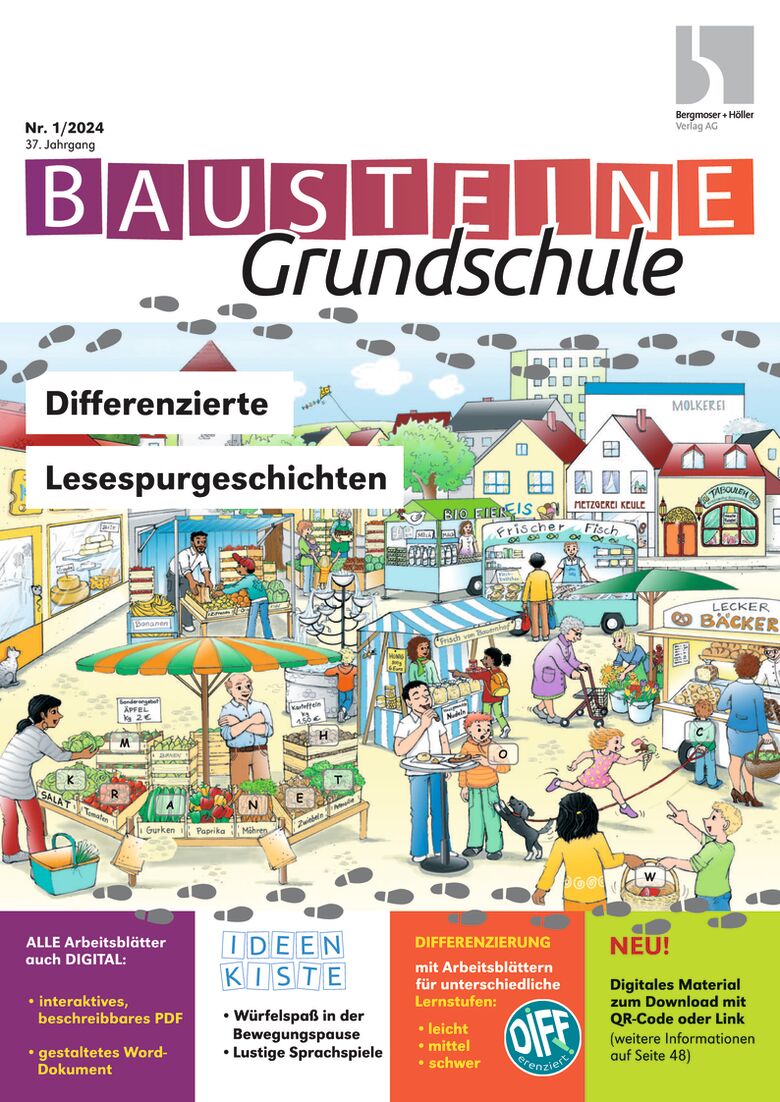 Differenzierte Lesespurgeschichten - Bausteine Grundschule