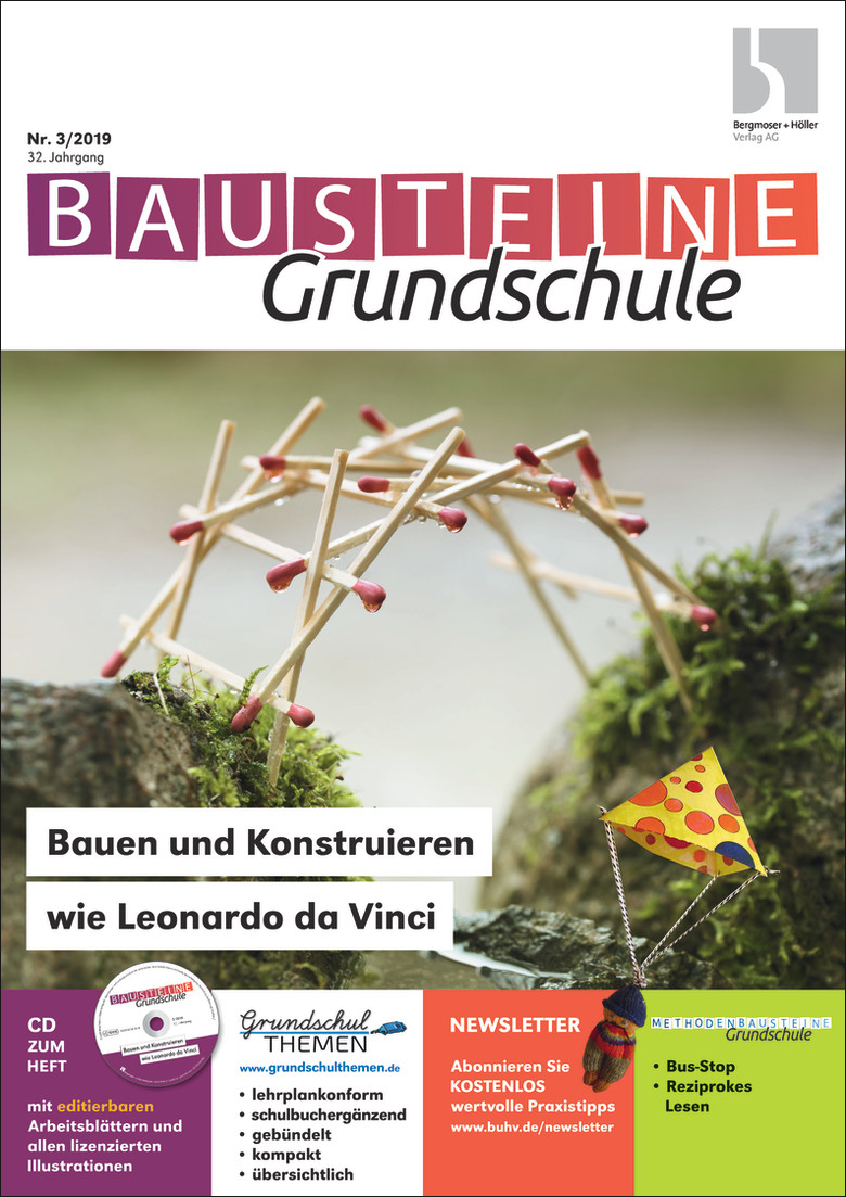 Bauen und Konstruieren wie Leonardo da Vinci - Bausteine Grundschule