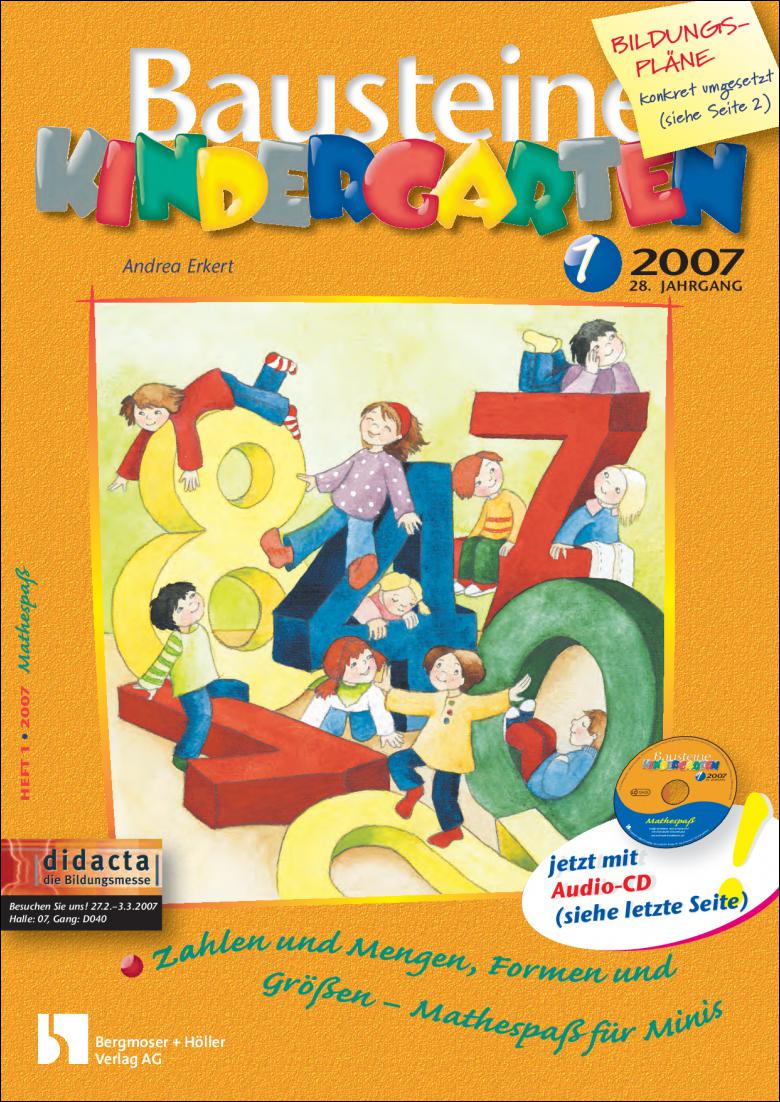 Zahlen und Mengen, Formen und Größen - Bausteine Kindergarten