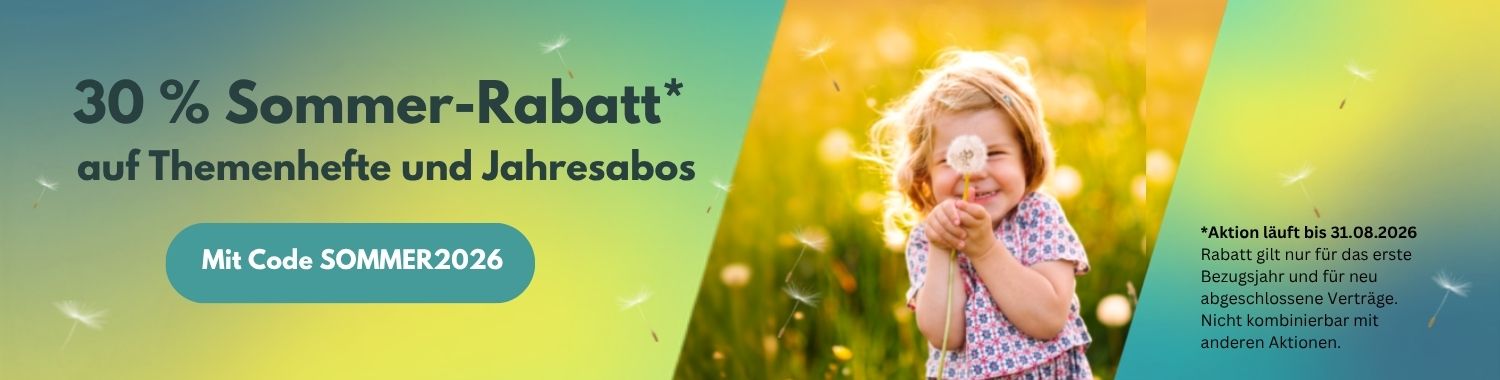 Kita Sommerrabatt Banner