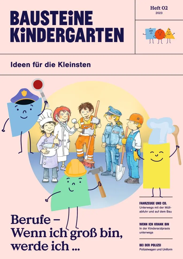 Berufe - Wenn ich groß bin, werde ich ... - Bausteine Kindergarten - Upgrades