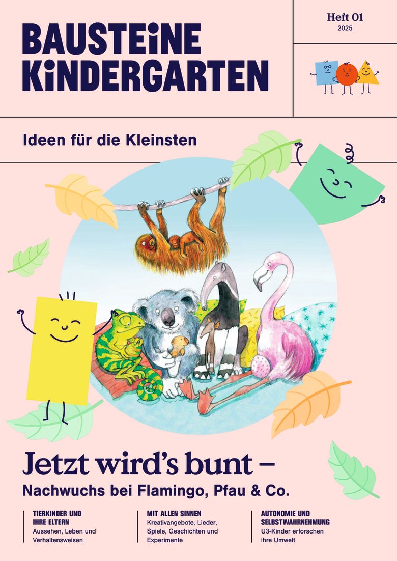 Jetzt wirds bunt - Bausteine Kindergarten - Ideen für die Kleinsten