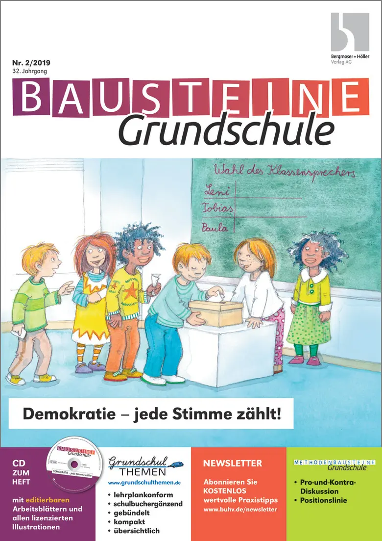 Demokratie - jede Stimme zählt! - Bausteine Grundschule