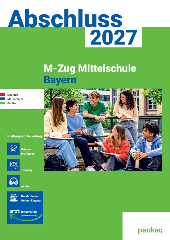 Aufgaben M-Zug 10 Mittelschule Bayern | 3-Fächer-Kombi - Prüfungsvorbereitung Bayern