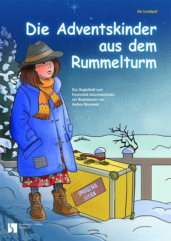 Die Adventskinder aus dem Rummelturm - Fensterbild-Adventskalender