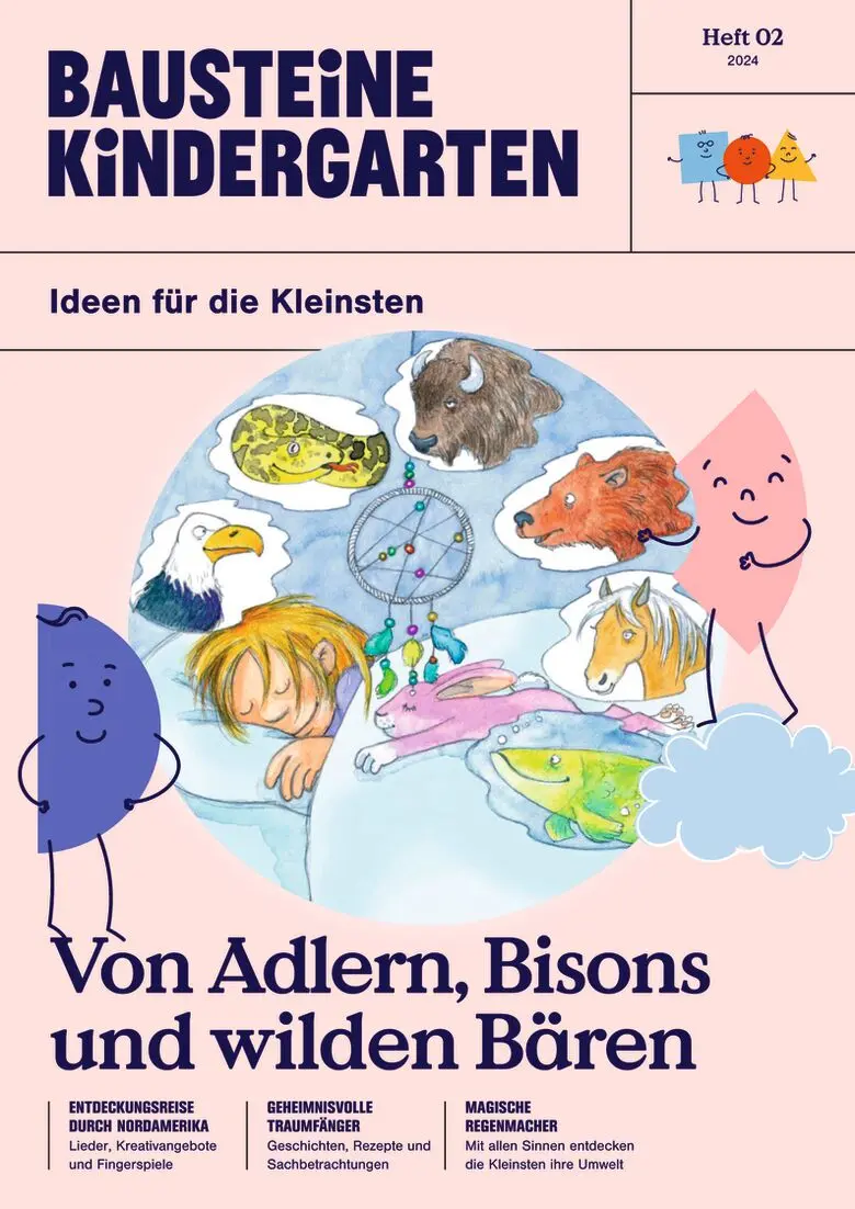 Von Adlern, Bisons und wilden Bären - Bausteine Kindergarten - Ideen für die Kleinsten