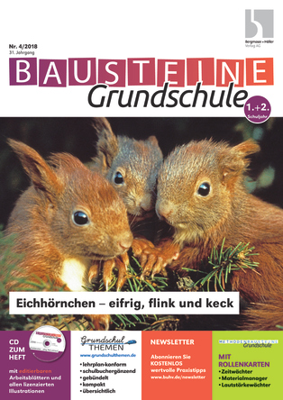 Eichhörnchen - eifrig, flink und keck - Bausteine Grundschule