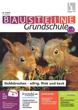 Eichhörnchen - eifrig, flink und keck - Bausteine Grundschule