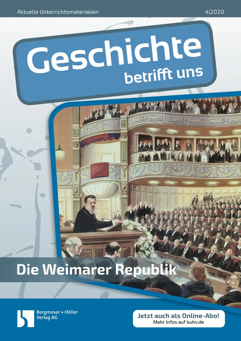 Die Weimarer Republik - MEIN FACH - Geschichte Sek II