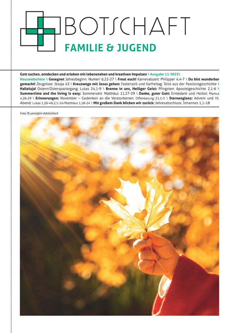 Botschaft - Familie & Jugend