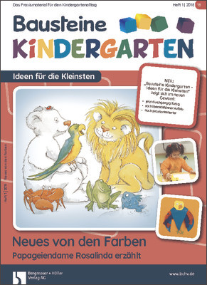 Neues von den Farben - Papageiendame Rosalinda erzählt - Bausteine Kindergarten - Ideen für die Kleinsten