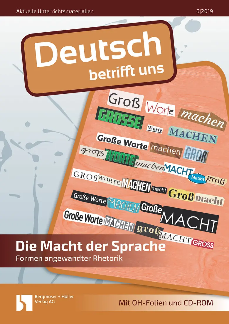 Die Macht der Sprache - MEIN FACH - Deutsch Sek II