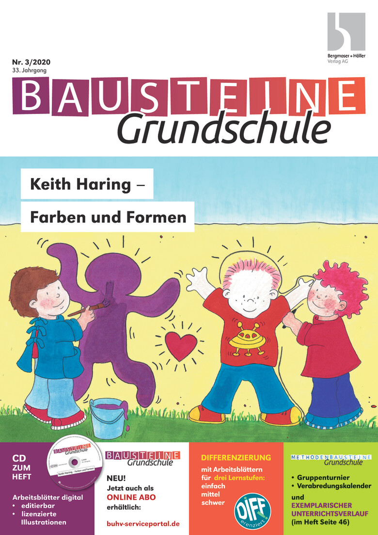 Keith Haring - Farben und Formen - Bausteine Grundschule